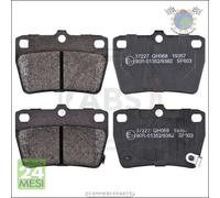 Kit pastiglie freno Abs Posteriore per DR TOYOTA RAV 4