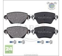 Kit pastiglie freno Abs Posteriore per RENAULT KANGOO