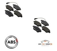 Kit Pastiglie Freno Ant E Post Abs Per Trezia Toyota Verso Urban