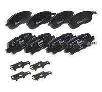 Kit Pastiglie Freno Ant E Post Brembo Per Nissan Juke