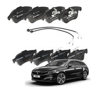 Kit Pastiglie Freno Ant E Post Brembo Per Peugeot 508