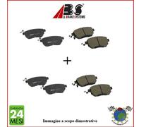Kit Pastiglie freno Ant+Post Abs per PORSCHE MACAN #ev
