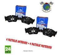 Kit Pastiglie freno Ant+Post ATE per CHRYSLER GRAND VOYAGER V FIAT FREEMONT