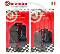 KIT PASTIGLIE FRENO ANT POST BREMBO CARBON YAMAHA X-MAX 250 2014-2016 SENZA ABS