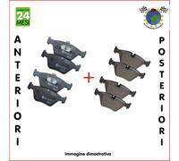 Kit Pastiglie freno Ant+Post ecp-s per FIAT DOBLO tmh