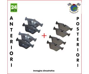 Kit Pastiglie freno Ant+Post ecp-s per LANCIA DELTA tmh lfj
