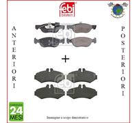 Kit Pastiglie freno Ant+Post Febi per CITROEN JUMPER I FIAT DUCATO PEUGEO #0m