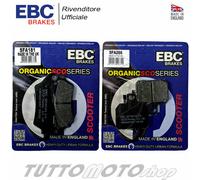 KIT PASTIGLIE FRENO ANT+ POST MBK THUNDER 125 / 150 2001 2002 2003 PASTICCHE