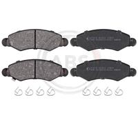 Kit pastiglie freno anteriore A.B.S. 37470 per SUZUKI IGNIS 1.3 DDiS (RM413D)