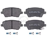 Kit pastiglie freno anteriore A.B.S. 37873 per NISSAN MICRA 1.2