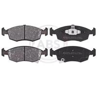 ABS All Brake Systems 37901 - Kit Pastiglie Freno, Freno A Disco