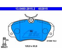 Kit pastiglie freno anteriore ATE 13.0460-2815.2 per OPEL OMEGA B (V94)