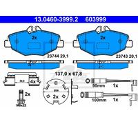 Ate Kit Pastiglie Freno 13.0460-3999.2