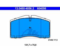 Kit pastiglie freno anteriore ATE 13.0460-4056.2 per PORSCHE 928 5.4 GTS