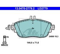 Ate 13.0470-2779.2 Pastiglia Freno