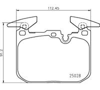 Pastiglie freno P 06 098 BREMBO per BMW MINI