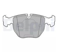 Set di pastiglie freno DELPHI LP1003, anteriore