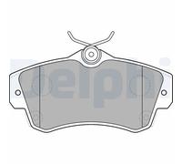 Kit pastiglie freno anteriore DELPHI LP1522 per CHRYSLER PT CRUISER 2.2 CRD