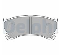 DELPHI LP1548 Kit pastiglie freni