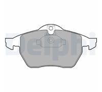 Kit pastiglie freno anteriore DELPHI LP1600 per SAAB 9-3 2.0 Turbo
