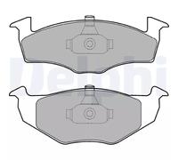 Set di pastiglie freno DELPHI LP1601, anteriore
