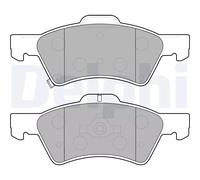Delphi Set pastiglie freno LP1693 anteriore Low-Metallic per Chrysler Dodge Jeep