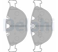Set di pastiglie freno DELPHI LP1798, anteriore