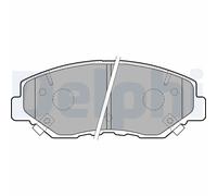 Kit pastiglie freno anteriore DELPHI LP1806 per HONDA CR-V 2.2 CTDi (RD9)
