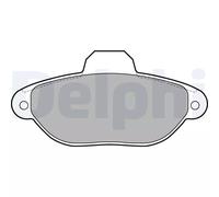 Kit pastiglie freno anteriore DELPHI LP2013 per FIAT 500 1.2
