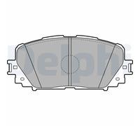 Kit pastiglie freno anteriore DELPHI LP2123 per TOYOTA YARIS (_P9_)
