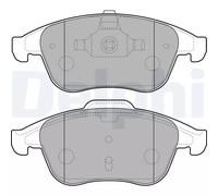 Set di pastiglie freno DELPHI LP2181, anteriore