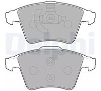Set di pastiglie freno DELPHI LP2224, anteriore