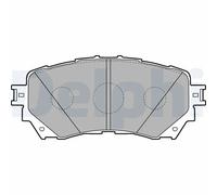 Set di pastiglie freno DELPHI LP2487, anteriore