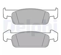 Delphi Set di pastiglie freno LP2663 anteriore per Dacia e Renault