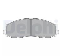 Set di pastiglie freno DELPHI LP2694, anteriore