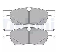 Set di pastiglie freno DELPHI LP3166, anteriore