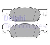 Kit pastiglie freno, Freno a disco LP3286 DELPHI per RENAULT DACIA