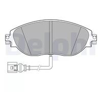 Set di pastiglie freno DELPHI LP3389, anteriore
