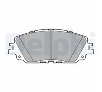 Delphi Pastiglie freno LP3596 – Set anteriore per Toyota, Lexus