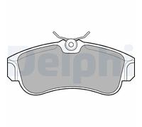 Kit pastiglie freno anteriore DELPHI LP616 per NISSAN PRIMERA 1.6 16V
