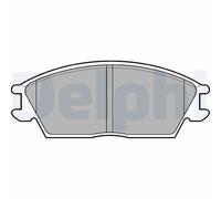 Delphi Pastiglie freno LP704 - set anteriore per Hyundai Accent