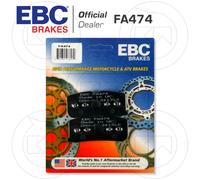 Ebc Fa Series Organic Fa474 Brake Pads Nero