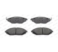 Kit pastiglie freno anteriore FERODO FDB4669 per CHEVROLET SPARK 1.0