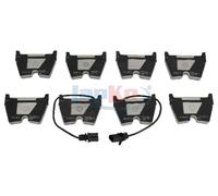 Kit pastiglie freno anteriore JAPKO 500922 per AUDI A4 4.2 RS4 quattro