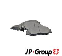 Kit pastiglie freno anteriore JP GROUP 4463600510 per HONDA ACCORD 2.2 i-CTDi