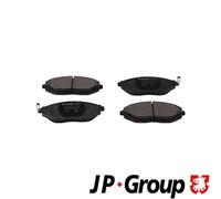 Kit pastiglie freno anteriore JP GROUP 6363603110 per CHEVROLET SPARK 1.0