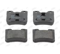 Kit pastiglie freno anteriore JURID 571912J per CITROËN SAXO 1.1 X, SX