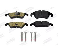 Kit pastiglie freno anteriore JURID 573944J per FORD FOCUS 2.5 RS