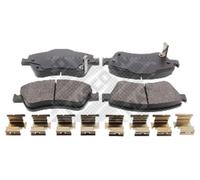 Kit pastiglie freno anteriore MAPCO 6662 per TOYOTA AURIS (_E15_)