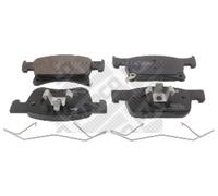 Kit pastiglie freno anteriore MAPCO 6681 per OPEL CORSA 1.3 CDTI (08, 68)